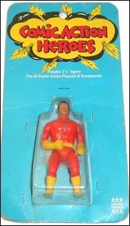 Comic Action Heroes figure 9-C Shazam! (Captain Marvel) (UK Card)