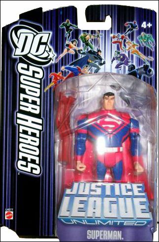 DC Super Heroes Justice League Unlimited (Animated) 5" Action Figures figure 30 Superman