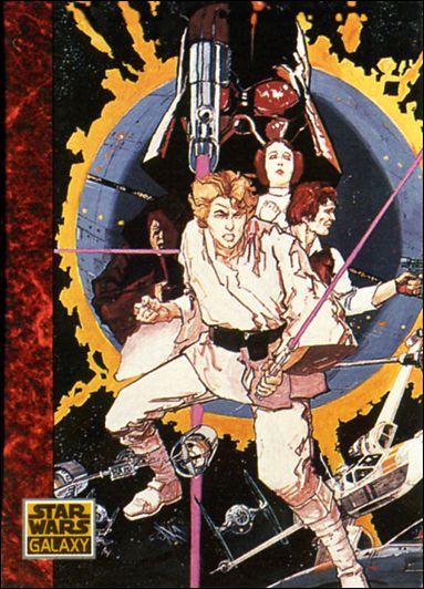 Star Wars Galaxy: Series 1 (Base Set) card 48 Howard Chaykin