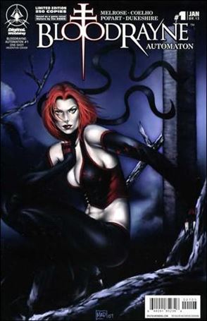 Bloodrayne: Automaton issue 1-C Michael DiPascale Cover 1/250