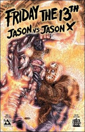Friday the 13th: Jason vs Jason X issue 1-H Face Off Cover 1/1000