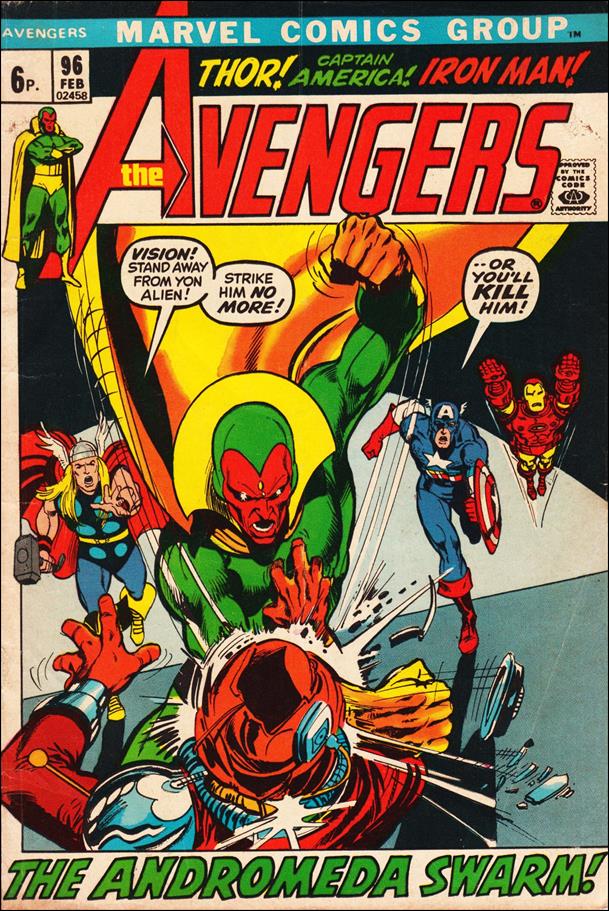 Avengers (1963) issue 96-B UK Price Cover