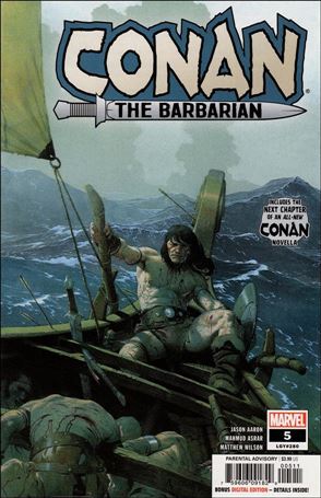 Conan the Barbarian (2019) issue 5 Esad Ribic Cover