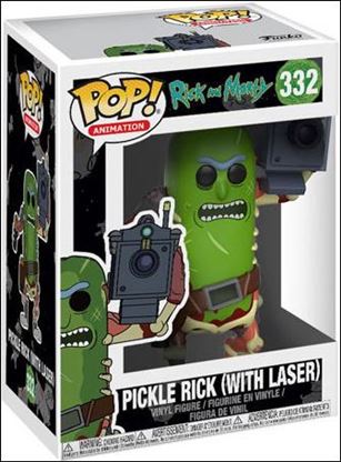 POP! Animation figure 332 Pickle Rick (With Laser)