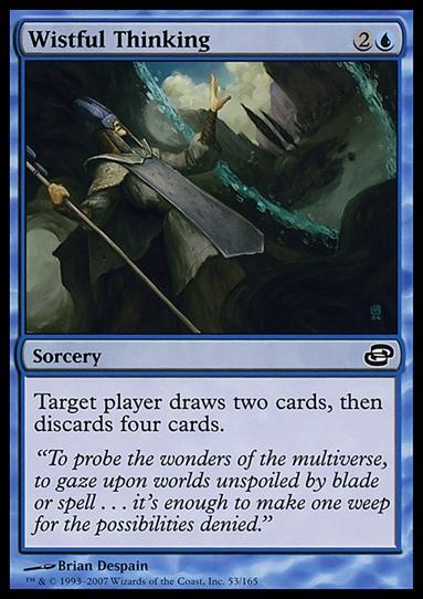 Magic the Gathering: Planar Chaos (Base Set) card 53 Wistful Thinking