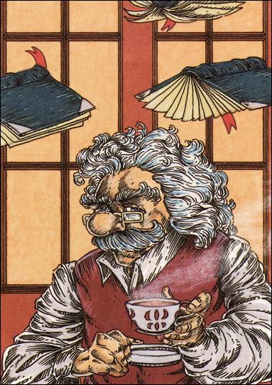 Creators Alternate Universe (Base Set) card 46 Thomas Learmont - Old Tom, The Rhymer