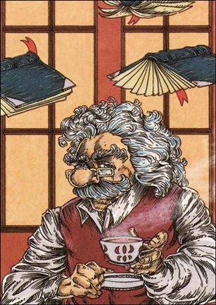 Creators Alternate Universe (Base Set) card 46 Thomas Learmont - Old Tom, The Rhymer