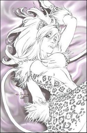 Critter  (2012) issue 6-D Eric Basaldua WW New Orleans Sketch Cover 1/100