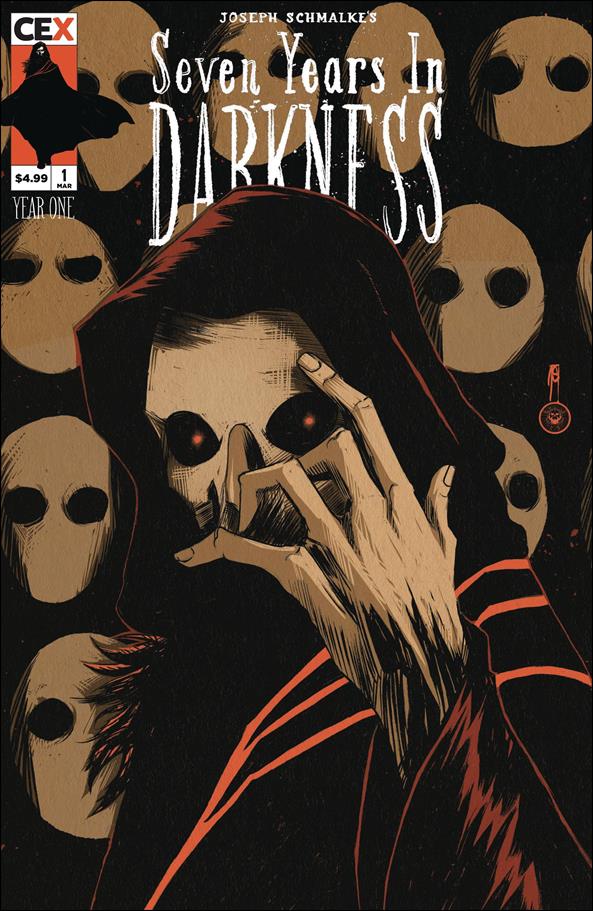 Seven Years in Darkness issue 1-B Joseph Schmalke Black Cover