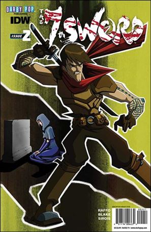 7th Sword issue 2-B Walter Gatus Subscription Cover