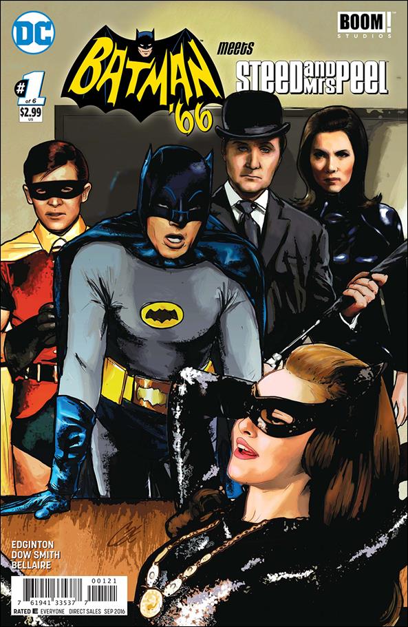 Batman '66 Meets Steed and Mrs. Peel issue 1-B Cat Staggs Cover