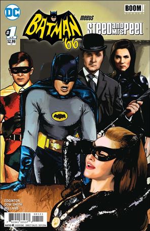 Batman '66 Meets Steed and Mrs. Peel issue 1-B Cat Staggs Cover