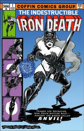 Lady Death: Diabolical Harvest (2022) issue 1-D Steven Butler Homage Cover