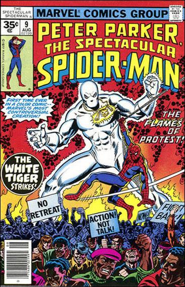 Spectacular Spider-Man (1976) issue 9-B 35 Cent Price Cover