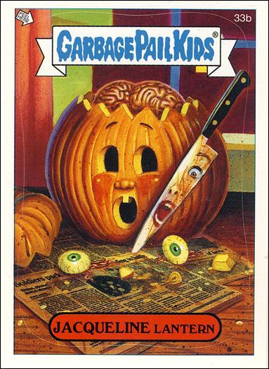 Garbage Pail Kids All-New Series 4 (Base Set) card 33b Jacqueline Lantern