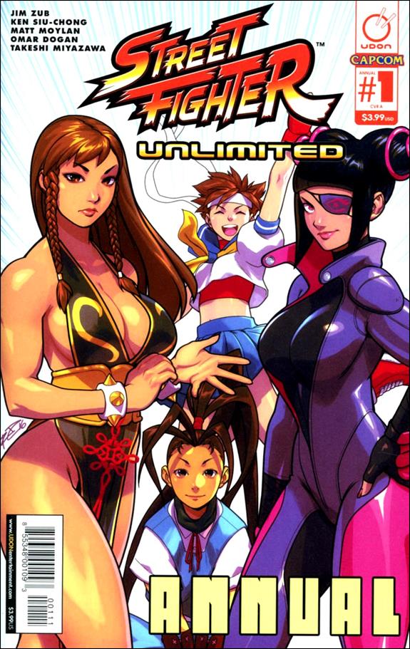 Street Fighter Unlimited Annual  issue 1 Rob Porter Story Cover