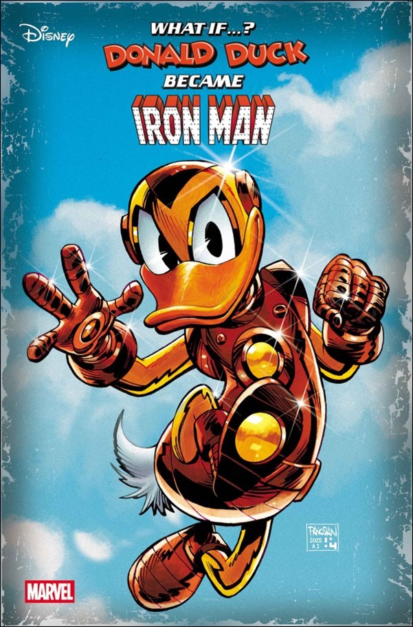 Marvel & Disney: What If...? Donald Duck Became Iron Man issue 1-B Dan Panosian Cover