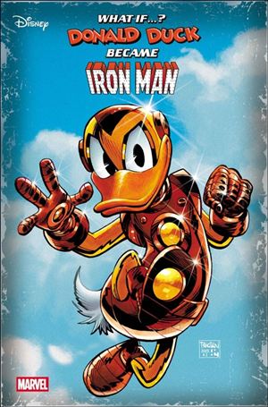 Marvel & Disney: What If...? Donald Duck Became Iron Man issue 1.00-B Dan Panosian Cover