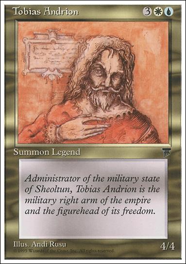 Magic the Gathering: Chronicles (Base Set) card 87 Tobias Andrion