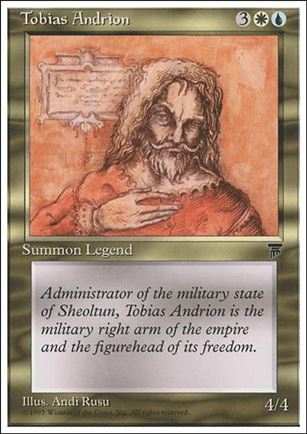 Magic the Gathering: Chronicles (Base Set) card 87 Tobias Andrion