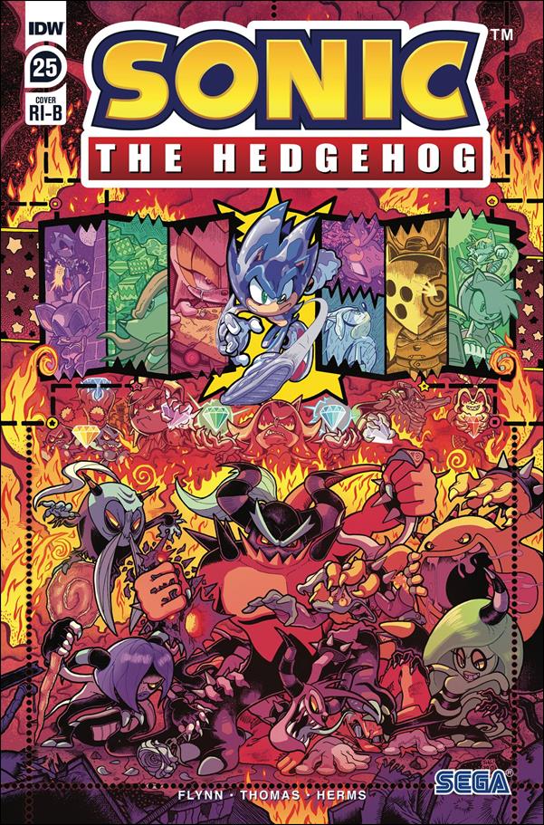 Sonic the Hedgehog (2018) issue 25-D Reggie Graham 1:25 Cover
