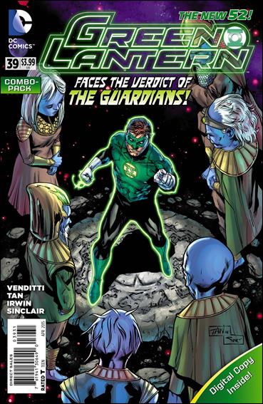 Green Lantern (2011) issue 39-B Billy Tan Polybagged Combo Cover