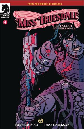 Miss Truesdale and the Fall of Hyperborea issue 4-B Wes Craig Cover