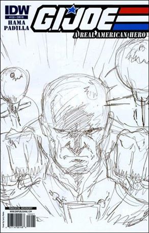 G.I. Joe: A Real American Hero issue 159-C Larry Hama Cover