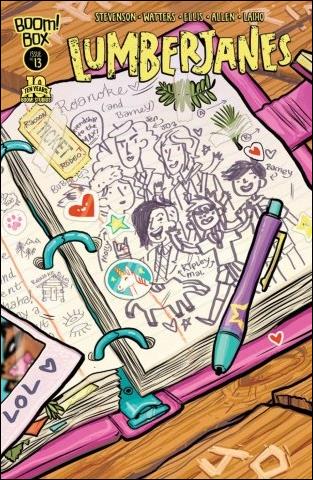 Lumberjanes issue 13 Brooke Allen Cover