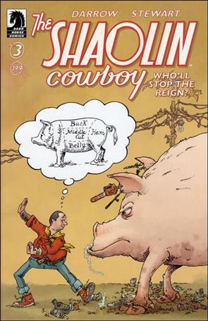 Shaolin Cowboy: Who'll Stop the Reign? issue 3-B Sergio Aragones Cover