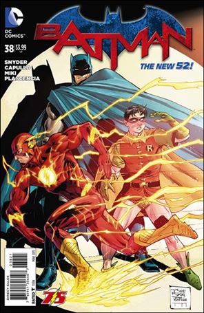 Batman (2011) issue 38-D Tony Daniel Flash 75th Anniversary Cover