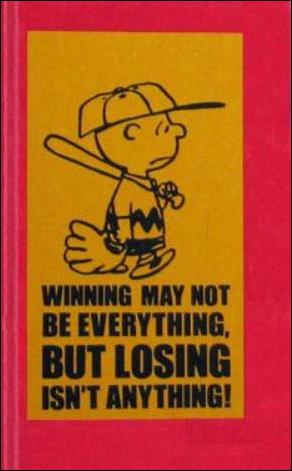 Winning May Not Be Everything, But Losing Isn't Anything! issue 1