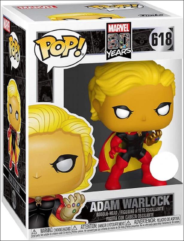 POP! Marvel figure 618 Adam Warlock