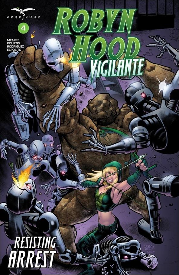 Robyn Hood: Vigilante issue 4-B Jason Muhr Cover