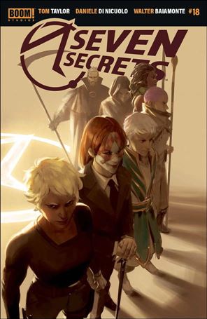 Seven Secrets issue 18-C Miguel Mercado 1:10 Cover
