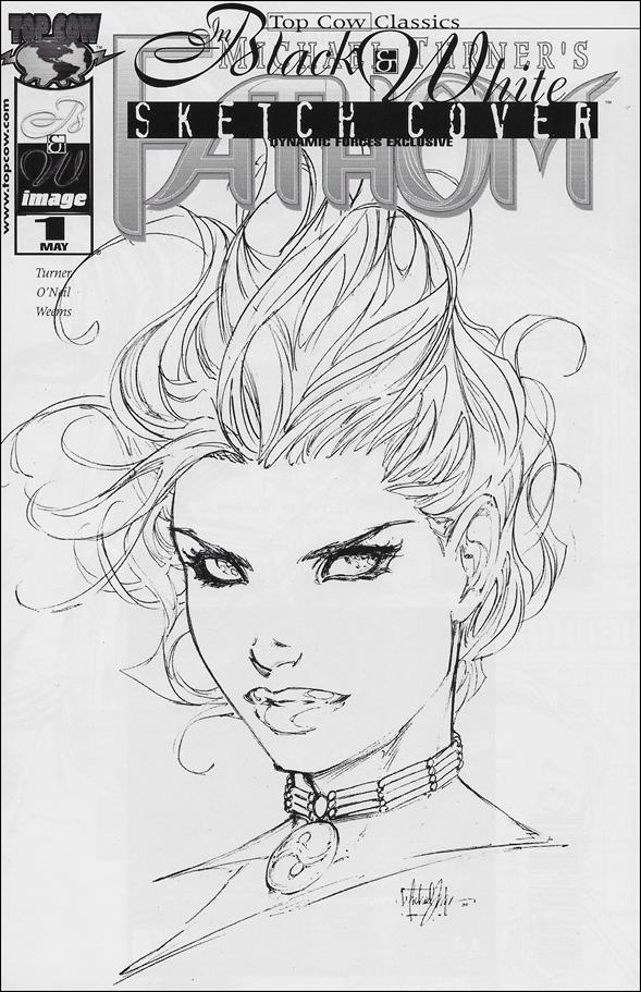 Top Cow Classics in Black and White: Fathom issue 1-B Dynamic Forces Sketch Cover 1/4000