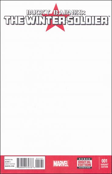 Bucky Barnes: Winter Soldier issue 1-F Blank/Sketch Cover
