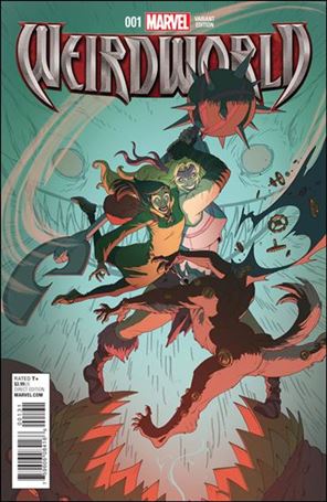 Weirdworld (2016) issue 1-B Matt Rhodes 1:25 Cover