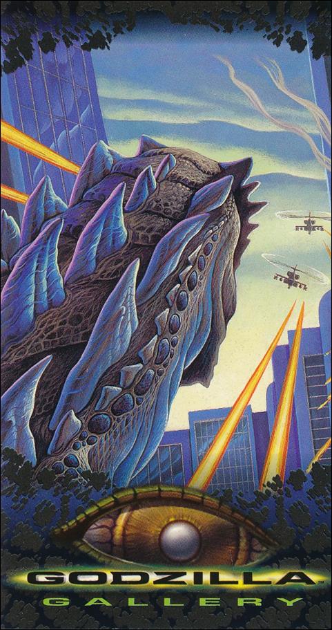 Godzilla Supervue (Base Set) card 69 Buzzing the Beast