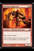 Magic the Gathering: Return to Ravnica (Base Set) card 99 Minotaur Aggressor