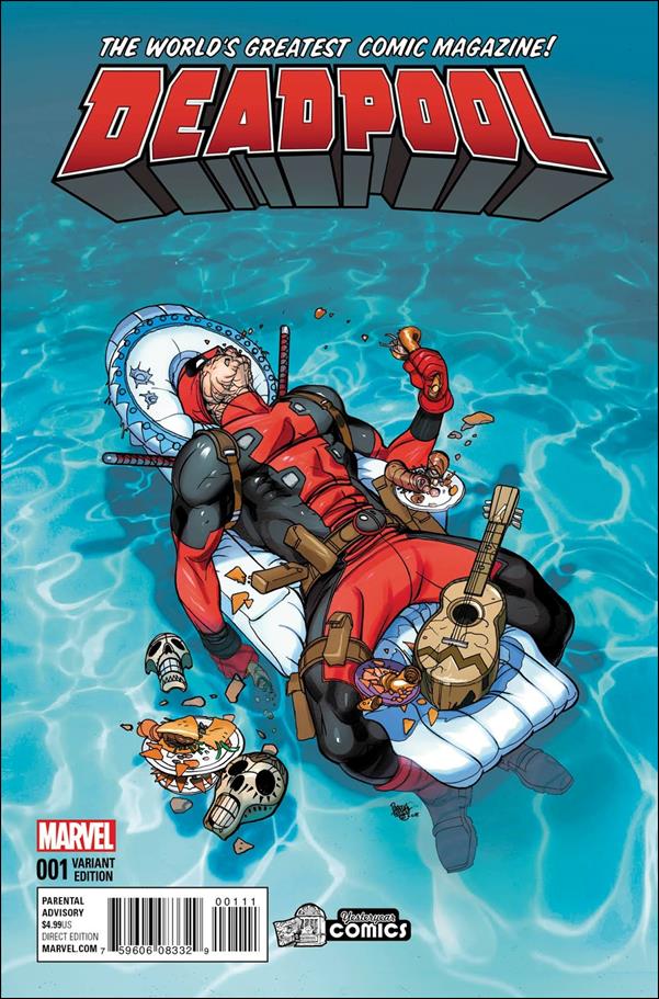 Deadpool (2016) issue 1-O Pasqual Ferry Yesteryear Comics Cover