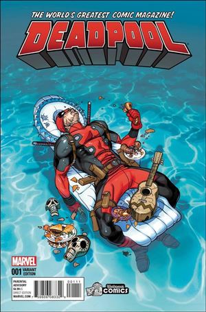 Deadpool (2016) issue 1-O Pasqual Ferry Yesteryear Comics Cover