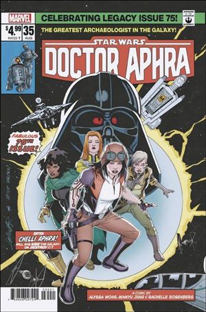 Star Wars: Doctor Aphra issue 35-C Salvador Larroca Homage Cover