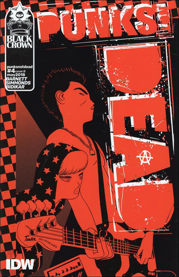 Punks Not Dead issue 4-B Dilraj Mann Cover