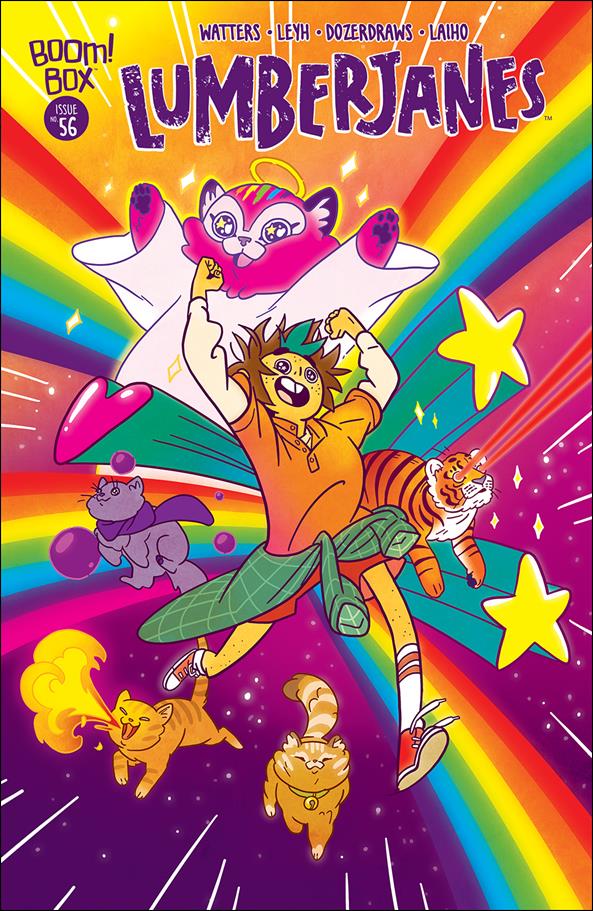 Lumberjanes issue 56 Kat Leyh Cover