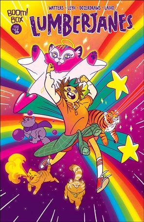 Lumberjanes issue 56 Kat Leyh Cover