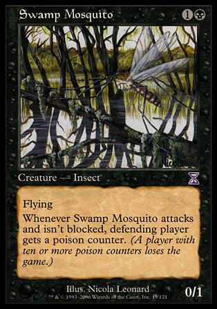 Magic the Gathering: Time Spiral (Timeshifted Subset) card 49 Swamp Mosquito