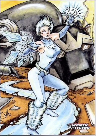 Women of Legend (Base Set) card 21 Ice