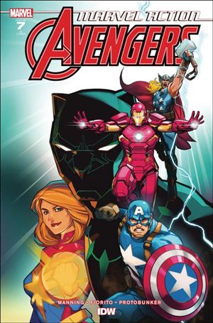 Marvel Action: Avengers (2019) issue 7-B Ben Harvey 1:10 Cover