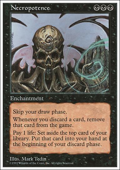 Magic the Gathering: 5th Edition (Base Set) card 182 Necropotence
